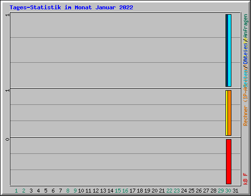 Tages-Statistik im Monat Januar 2022